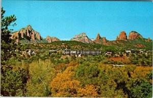 Postcard HOTEL SCENE Sedona Arizona AZ AN8271