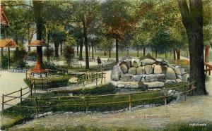 C-1910 Washington Park Waterloo Iowa postcard 3416