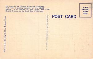 Comiskey park, Chicago, Illinois, Early Postcard, Unused