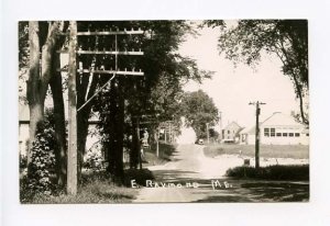 East Raymond Dirt Street Booty's Store RPPC Postcard