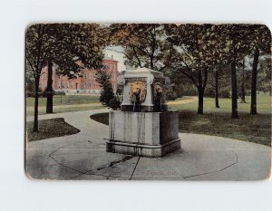 Postcard Drinking Fountain, Purdue University, West Lafayette, Indiana