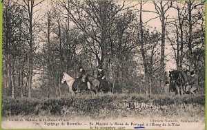 ad2390 - PORTUGAL - VINTAGE POSTCARD - Equipage de Bonnelles - 1908 ROYALTY