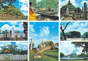 BT12112 The eight shrines of worships at anuradhapura         Sri  Lanka