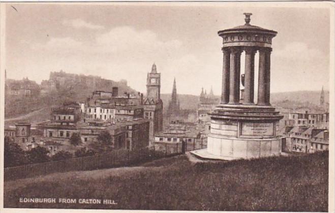 Scotland Edinburgh From Calton Hill