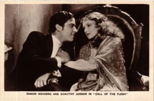 CPA AK RAMON NOVARRO. DOROTHY JORDAN. in Call of the Flesh FILM STAR (601233)