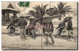 Marseille - Exposition Coloniale - Boys and shoots shoots - Old Postcard