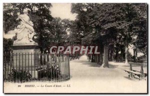 Brest - The Course Azot - Old Postcard