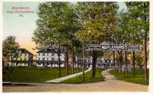 East Stroudsburg, Pennsylvania - Maplehurst - Headquarters for Auto Tourists