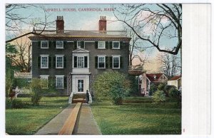 Cambridge, Mass, Lowell House