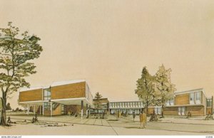 OLDS , Alberta , Canada , 1950-60s ; College Admin Building