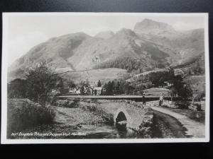 Cumbria: LANGDALE PIKES & DUNGEON GHYLL NEW HOTEL - RP Old Postcard