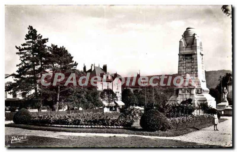 Old Postcard Besancon Les Bains Monument Aux Morts