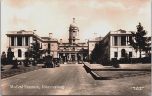 South Africa Medical Research Johannesburg Vintage RPPC C089