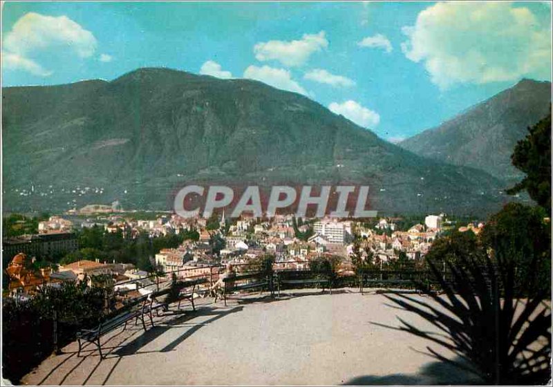 Modern Postcard Merano Tappeiner walk