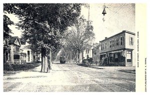 Connecticut Danielson Main street, Trolley