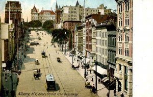 NY - Albany. State Street from Broadway