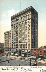 Cleveland Ohio 1906 Postcard New England Building