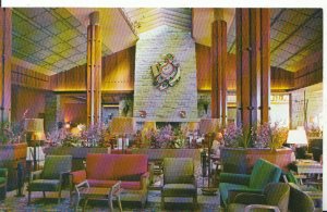 Canada Postcard - Lounge -  Jasper Park Lodge - Ref 5835A