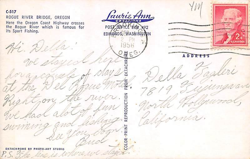 Rogue River Bridge Gold Beach, Oregon OR