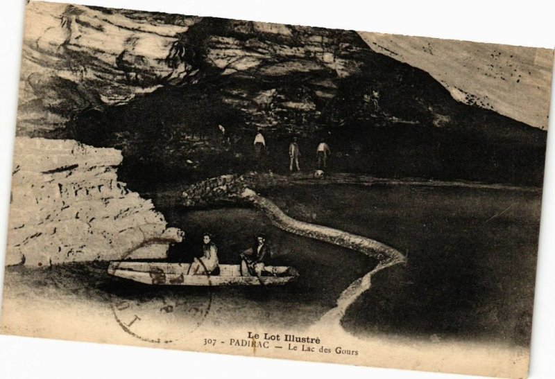CPA PADIRAC-Le Lac des Gours (261649)