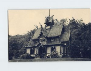 Postcard A Scene At Little Norway, Blue Mounds, Wisconsin