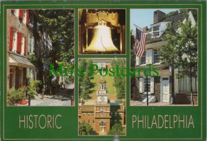 America Postcard - Historic Philadelphia, Liberty Bell, Posted 1996 - RR14862