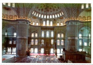 Turlkey Istanbul The Blue Mosque Interior