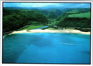 c1970s Oahu, HI Lovely Waimea Falls Park Valley Hawaiian Gem 4x6 Chrome PC M16