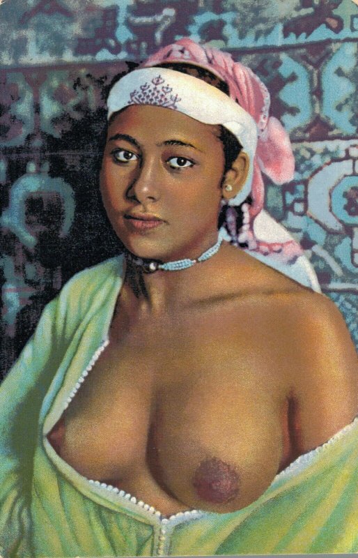 Africa Egypt Topless Woman 03.74