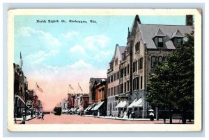 C. 1910 North Eighth St Sheboygan Wis Postcard P191E