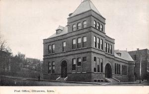 Ottumwa Iowa~c1890 US Post Office~Court & 4th Streets~Replaced 1912~1908 PC