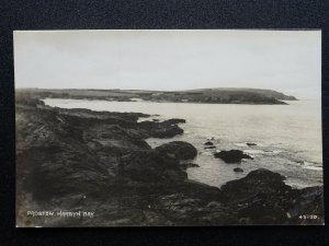 Cornwall HARBYN BAY near PADSTOW - Old RP Postcard by Photochrom
