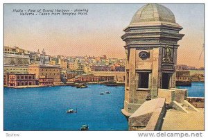 View of Grand Harbour, Showing Valletta, Taken from Senglea Point, Malta, 00-10s