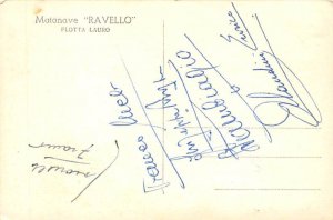 MN Ravello Printed Photo Lauro Line Ship 