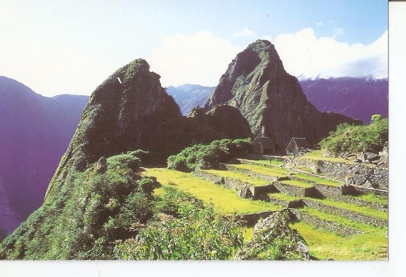 Postal 038014 : Vista dela zona Norte de Machu Picchu. Peru