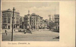 Lancaster Pennsylvania PA The Square c1905 Postcard