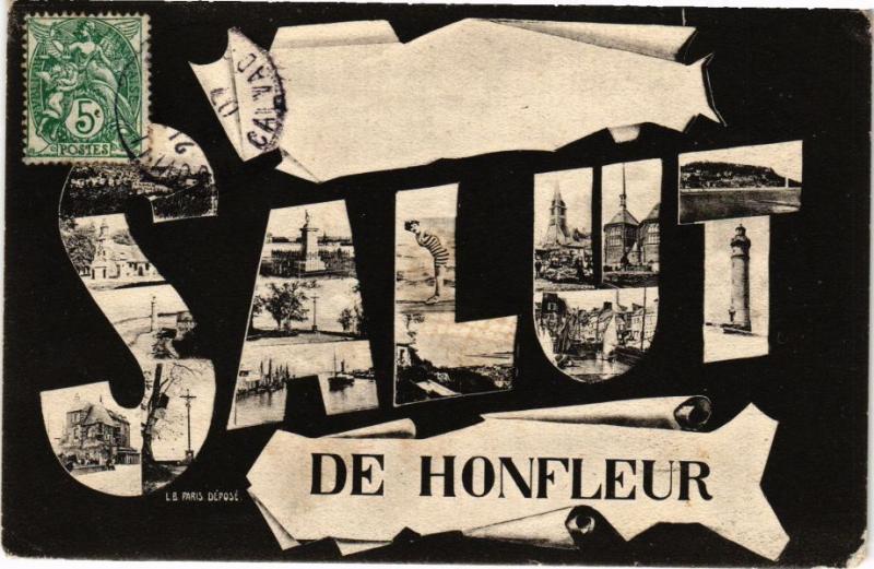 CPA Salut de HONFLEUR (272027)