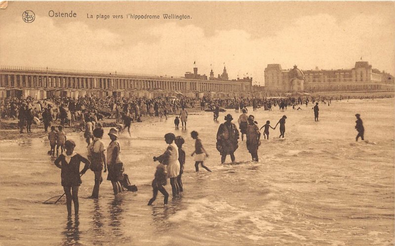 Lot180 Ostend Oostende  belgium the beach towards Wellington racecourse