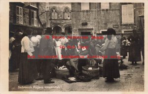 Croatia, Dubrovnik, RPPC, Poljana Markt-Platz, Photo