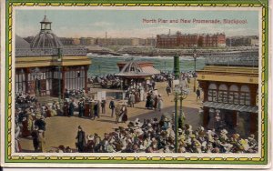 Blackpool, England UK Amusement Area, North Pier, Promenade, Pavilions 1925
