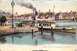 Unidentified River Steamship Ferry Boat Ship 