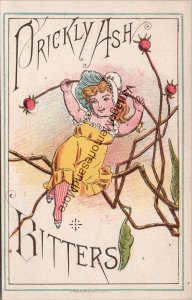 Vintage Prickly Ash Bitters Advertising Trade Card PB23