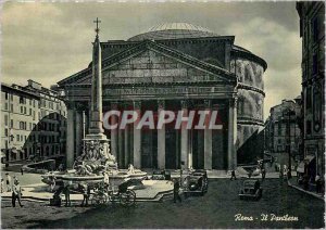 Postcard Modern Rome Pantheon