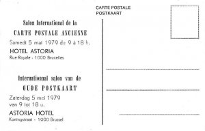 Hommage a Charlie Chaplin 1979 JP Rostenne Postcard