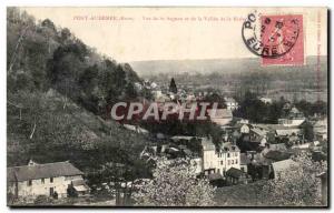 Postcard Old Bridge Audemer View of St Aignan and Vallee Risle