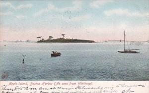 Massachusetts Boston Harbor Apple Island As Seen From Winthrop 1906