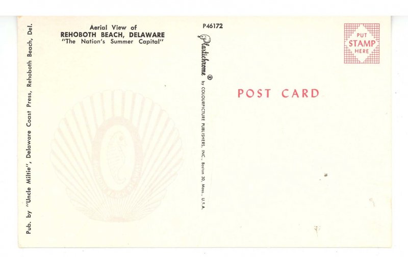 DE - Rehoboth Beach. Aerial View