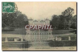 Old Postcard Chateau de Cheverny Park