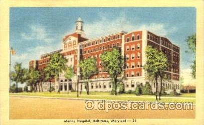 Marine Hospital Baltimore, MD, USA 1947 