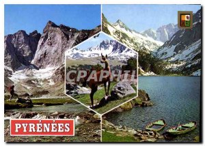 Postcard Modern Pyrenees The Pyrenees Vignemale and Gaube Lake